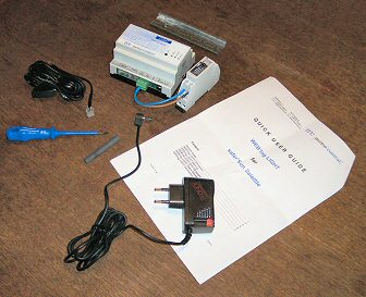 Contents of WEB'log light package for field testing period of PVSAT-2 European monitoring project.